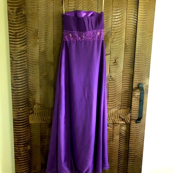 Juliet Fashion Milex Long Purple Prom/Formal Dress - Picture 5 of 5